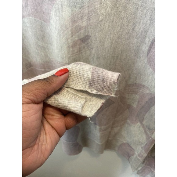 ZADIG & VOLTAIRE 100% Cashmere Sweater Pullover Camouflage Grey Crisp Camou XS - Picture 6 of 8